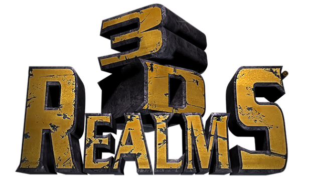 Transparent 3D Realms logo
