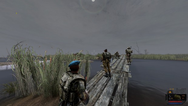 Patrolling the swamp