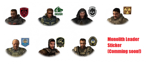 Faction Leader stickers