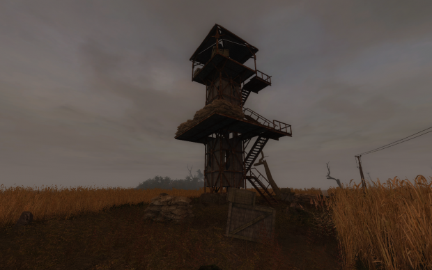 Call of Chernobyl - Tower in the swamps