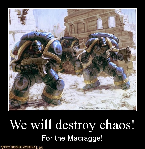 For the Macragge!