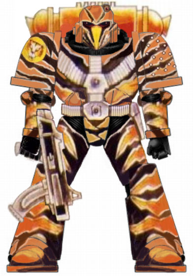 Tigers Claws Space  Marine