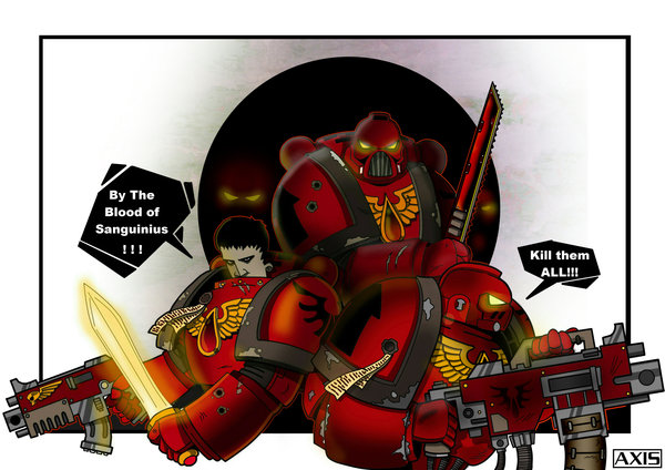 Warhammer   Blood angels - strong
