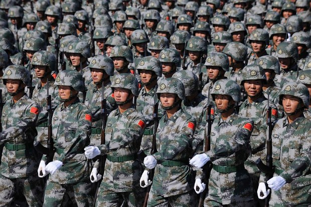 Chinese Soldiers they come with many