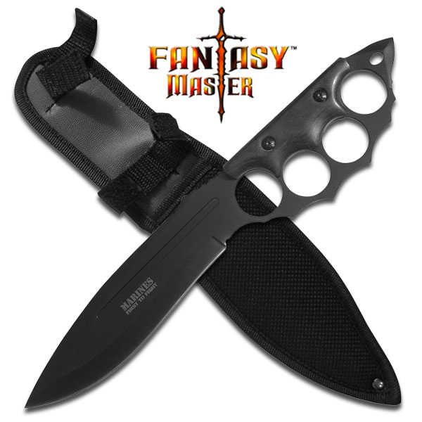 Marines knuckle combat fighting knife