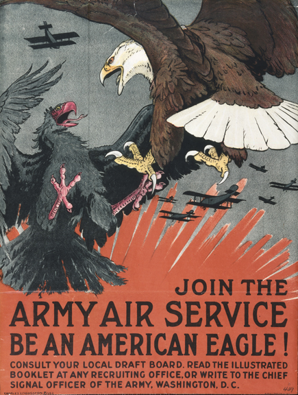 World War 1 poster - eagle