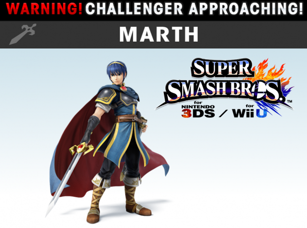 Super Smash Bros 4: Marth Returns!