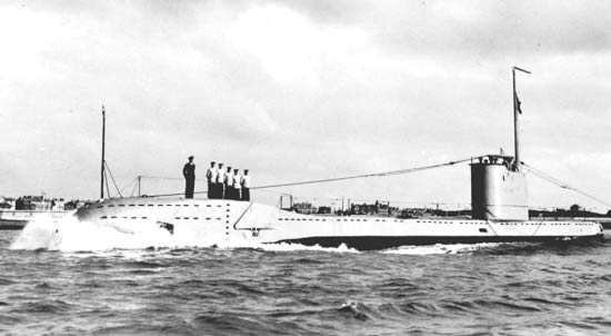 British U Class Submarine