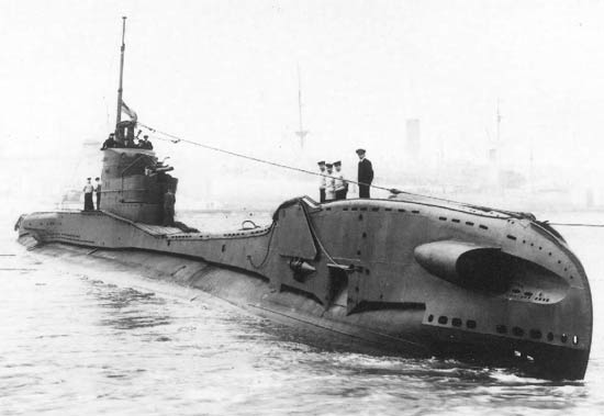 British T Class Submarine