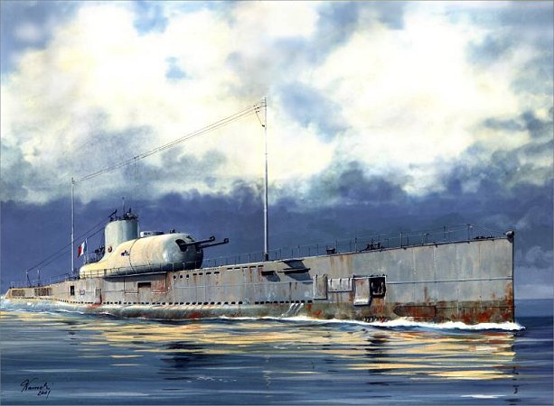 French submarine Surcouf