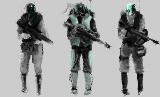kRAVTER sOLDIERS CONCEPT WOOA
