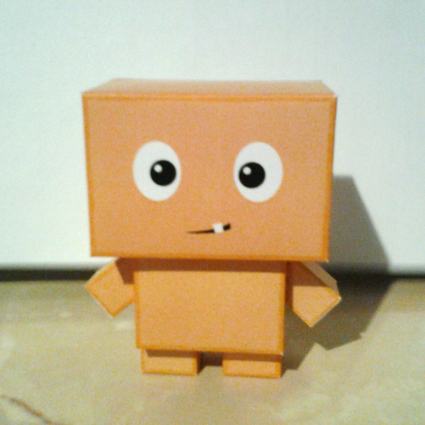 Box Kid Papercraft