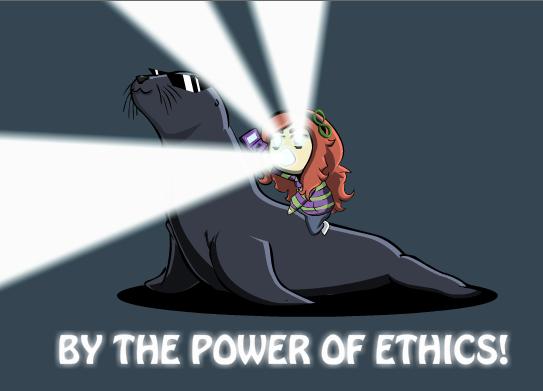 By The Power Of Ethics!