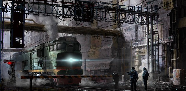 dystopian train #2