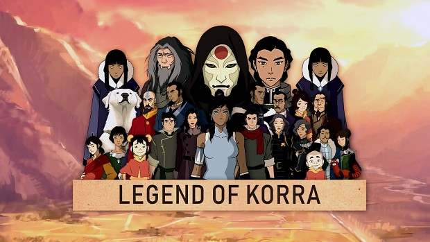 The Legend of Korra - main characters