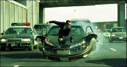 Agent Johnson Crushes a Car