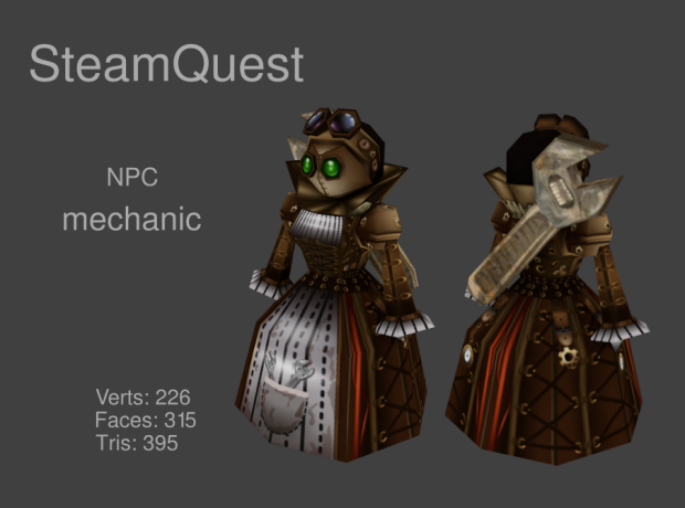 SteamQuest - NPC mechanic