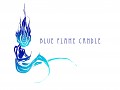 Blue Flame Candle
