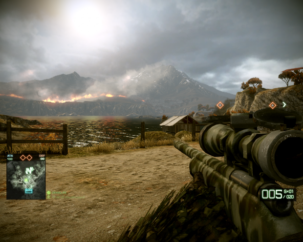 Playing some BC2