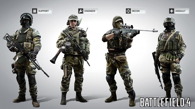Battlefield 4™ Character Models