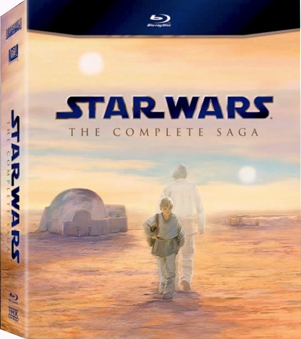 Star Wars Episode 1-6 Official Blu-Ray Cover