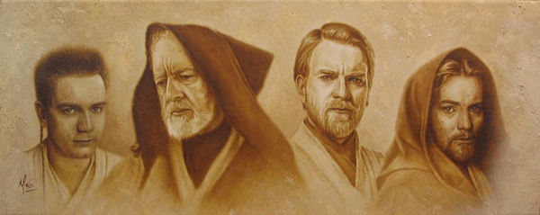 Evolution of Obi-Wan banner