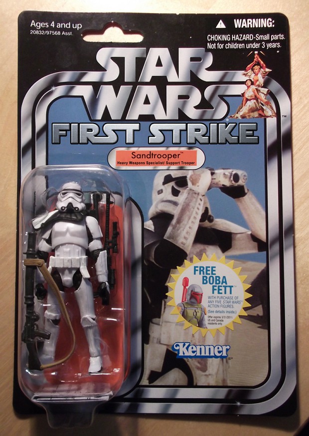 Star Wars First Strike Sandtrooper Action Figure