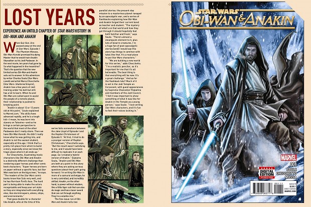 Star Wars Obi-Wan & Anakin - Marvel comic book
