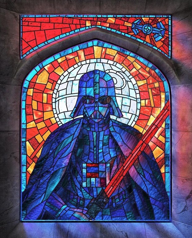 Stained Glass Vader