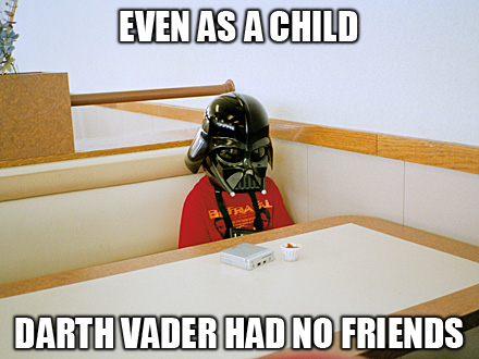 Friendless Vader