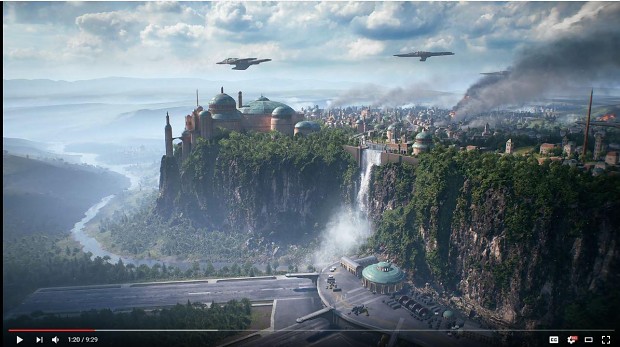 Theed in Star Wars Battlefront 2 (EA/2017)