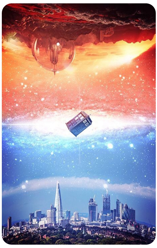 One TARDIS; 2 worlds
