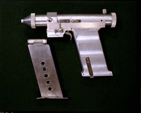 Soviet laser pistol