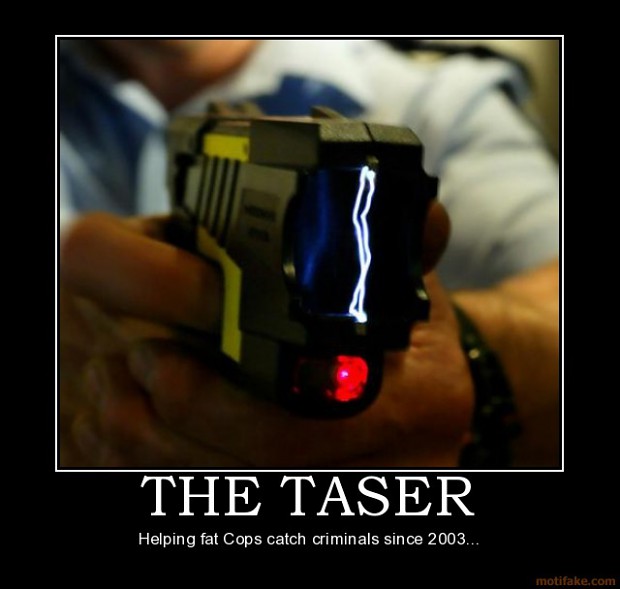 Tasers & cops-DZoverlord
