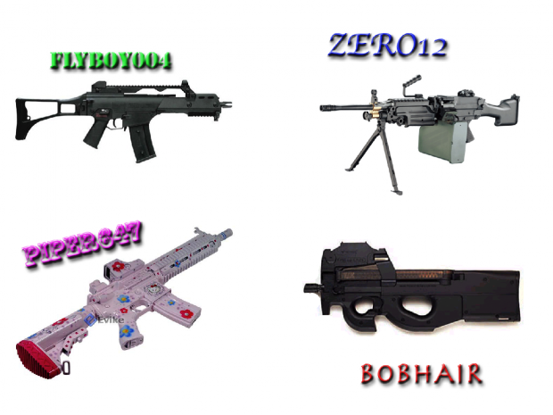 The guns of our leaders!