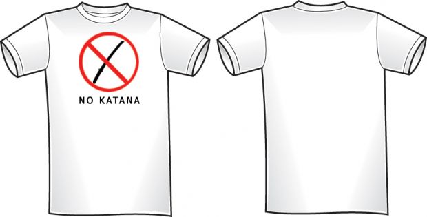 Say No to Katana Shirt