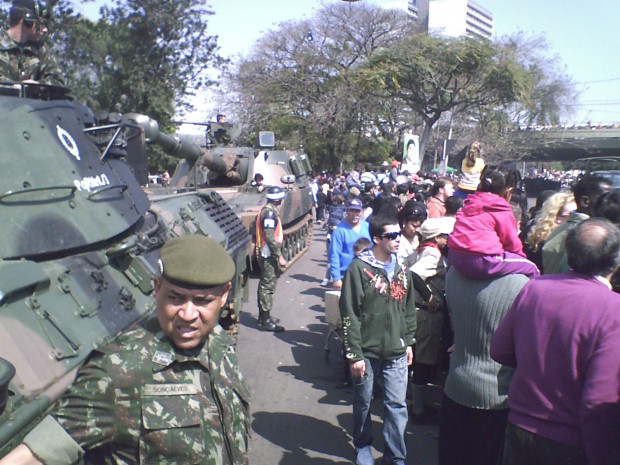 Desfile militar de 7 Setembro 2010 Porto Alegre