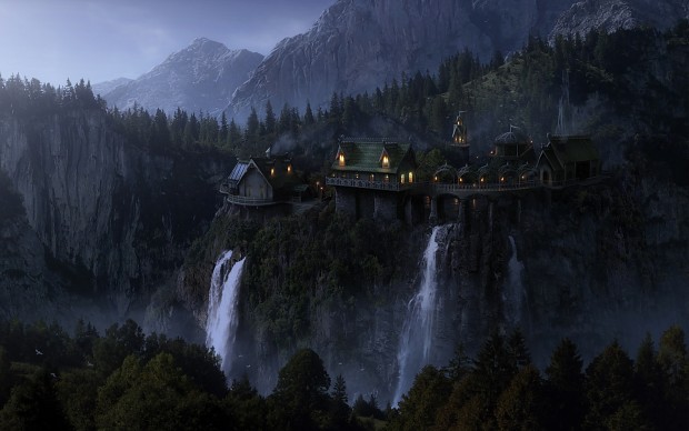 Lord of the rings - Wallpaper Rivendell