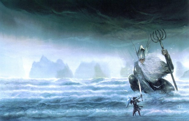 Silmarillion art pic - Ulmo the Lord of the Waters