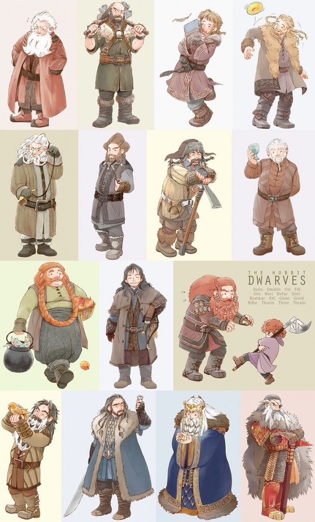 The Hobbit Dwarves