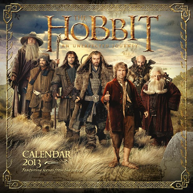 the hobbit calendar 2013