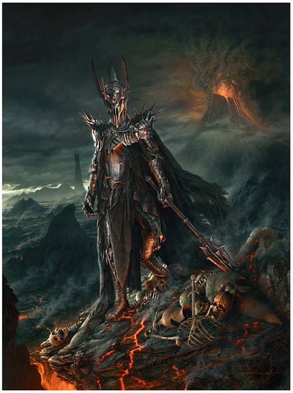 Sauron amazing artwork - bones