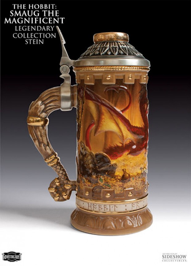 drink from hobbit stein smaug