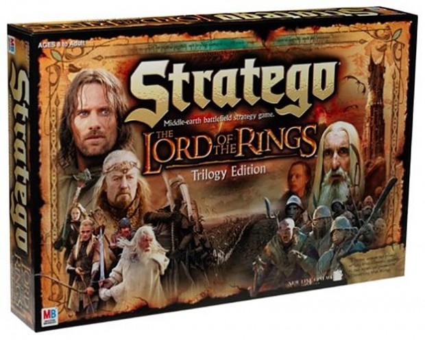 Stratego Lord of the Rings board game
