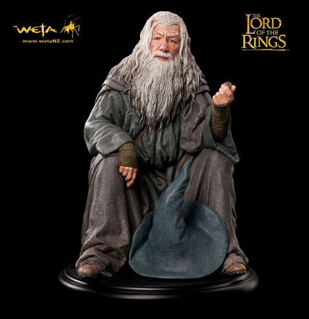 Gandalf Statue sitting