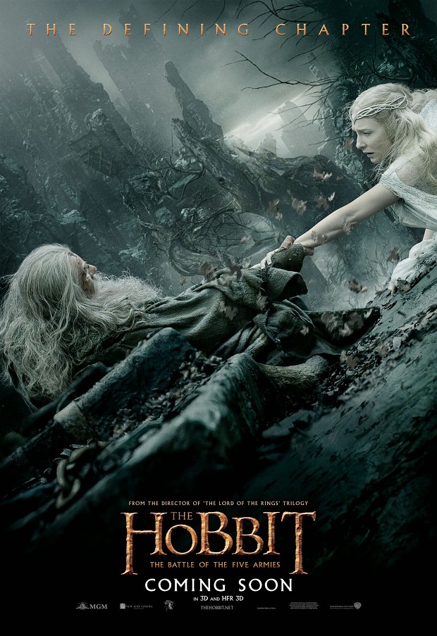 Gandalf - Battle of the five armies -  poster