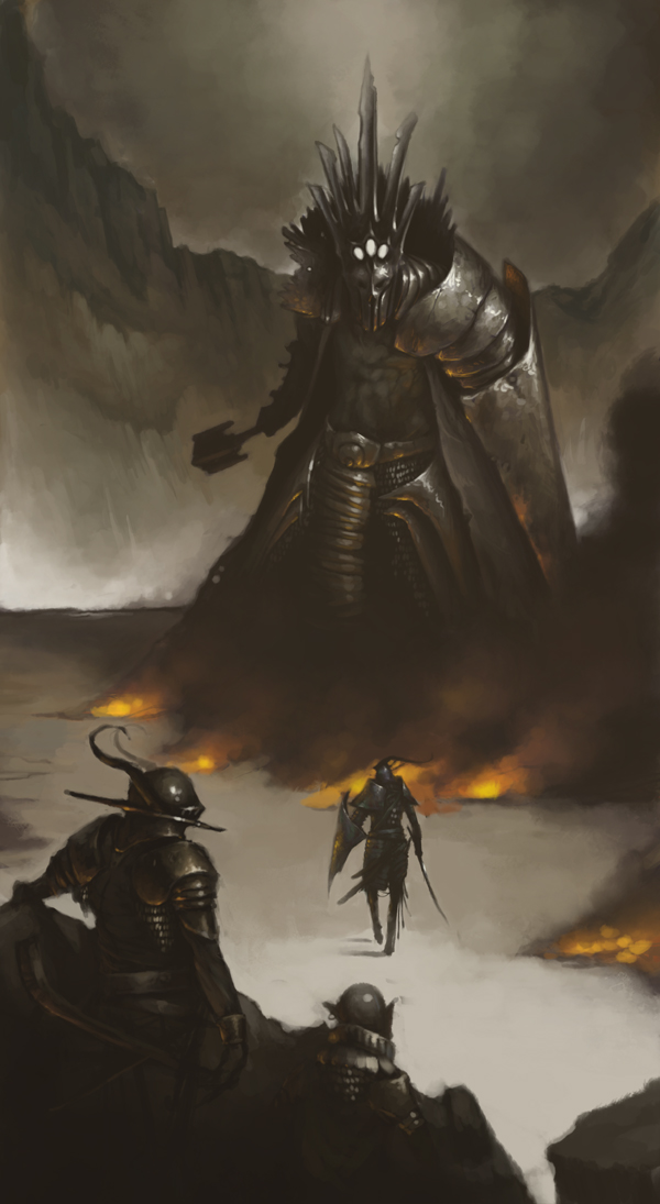 Morgoth vs Fingolfin 1