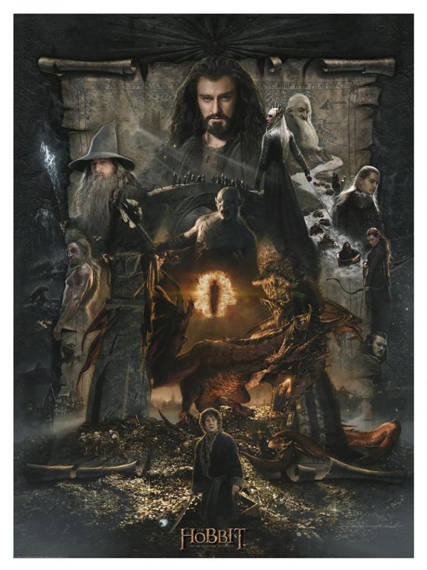 The Hobbit - poster art pic mny
