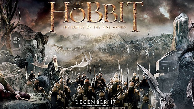 The Hobbit  3 poster army