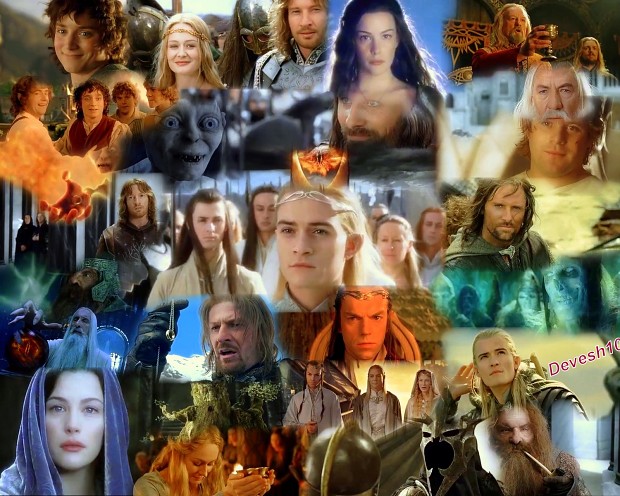Some important characters of LOTR